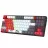 Gaming keyboard Bloody Gaming Wireless Keyboard Bloody WS87, Mechanical, BLMS Linear SW, 87-Keys, PBT Keycaps, Quiet Typing, RGB, Rechargeable, USB+BT+2.4Ghz, EN/RU, Naraka