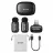 Микрофон Wireless Boya Microphone Wireless Boya Mini 2-03 Ultracompact (2 TX+ 1RX Lightning Plug+  Charging case), Black