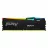Модуль памяти KINGSTON 8GB DDR5-6000MHz, FURY Beast RGB (KF560C36BBEA-8), CL36-38-38, 1.35V, AMD EXPO 1.0/Intel XMP 3.0, Black