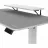 Masa de birou Cougar Gaming Electric Desk Cougar E-Star 120, Width 1200mm, Depth 600mm,Heigh 720-1170mm WHITE