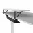 Masa de birou Cougar Gaming Electric Desk Cougar E-Star 120, Width 1200mm, Depth 600mm,Heigh 720-1170mm WHITE