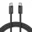 Кабель Anker Type-C to Type-C Cable Anker, Zolo, 1M,  240W, Black