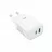 Зарядное устройство XO Wall Charger XO, 1x USB-C 1x USB white 30W + cable USB-C - USB-C, CE30, White