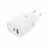 Зарядное устройство XO Wall Charger XO, 1x USB-C 1x USB white 30W + cable USB-C - USB-C, CE30, White