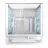 Carcasa fara PSU Cougar Case ATX Cougar OmnyX White w/o PSU 2x160front 2x160rear PWM ARGB fans Glass: Top & Side, RGB Hub 4xUSB3.0 2xUSB-C21x2.5" 2x3.5" RGB Button, White