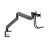 Разное GEMBIRD Table/desk 2-display mounting "MA-DA2-04" Gembird, (rotate,tilt,swivel), 17”-32”,up to 8 kg,VESA:75x75,100x100