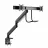 Разное GEMBIRD Table/desk 2-display mounting "MA-DA2-04" Gembird, (rotate,tilt,swivel), 17”-32”,up to 8 kg,VESA:75x75,100x100