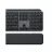 Комплект (клавиатура+мышь) LOGITECH Wireless Keyboard Logitech MX Keys S Plus, Ultra thin, Premium typing, Metal plate, F-keys, Backlight, Palm rest, 10M, 2.4Ghz+BT, EN, Graphite