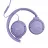 Casti cu fir si microfon JBL Headphones JBL T520C USB-C, Purple