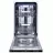 Masina de spalat vase Heinner Посудомойкa (45 cm) Heinner HDW-BIM45710AD+++ 10 sets of dishes | Autodoor | Aquastop | LED Display Белый