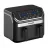 Cuptor cu convectie, fryer Heinner Аэрогрили Heinner HAF-KDB1700BK 1700 Вт | 8.5 л | Двоиная | Дисплей | Сенсорное управление |  Черный