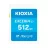Card de memorie KIOXIA (Toshiba) 512GB microSD Class10 A2 UHS-I U3 (V30) Kioxia EXCERIA G3 (LMEX3L512GG2) + SD Adapter, up to 160Mb/s, Ideal for Android mobile devices, action cams, drones and 4K video production