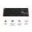 Keyboard Keychron Keychron K8 HE QMK Wireless Magnetic Switch Custom Keyboard (K8H-J1), Aluminum Frame, 80% TKL layout, RGB Backlight, Gateron Double-Rail Magnetic Nebula Switch, Hot-Swap, 2.4GHz&Bluetooth, USB Type-C, gamer (tastatura/клавиатура)