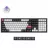 Gaming keyboard Keychron Keychron Q6 HE QMK Wireless Custom Full-Metal Mechanical Keyboard (Q6H-M1), Carbon Black, Full Size layout, Knob, RGB Backlight, Gateron Double-Rail Magnetic Nebula Switch, Hot-Swap, 2.4GHz&Bluetooth, USB Type-C, gamer (tastatura/клавиатура)