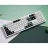 Игровая клавиатура Keychron Keychron Q6 HE QMK Wireless Custom Full-Metal Mechanical Keyboard (Q6H-P1), Shell White, Full Size layout, Knob, RGB Backlight, Gateron Double-Rail Magnetic Nebula Switch, Hot-Swap, 2.4GHz&Bluetooth, USB Type-C, gamer (tastatura/клавиатура)