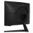 Monitor Samsung 27" SAMSUNG Odyssey G5 S27CG550E, Black,Curved-VA,2560x1440,FreeSync165Hz,1msMPRT,300cd,DP+HDMI