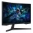 Monitor Samsung 27" Odyssey G5 S27CG550E, Black, Curved-VA, 2560x1440, FreeSync165Hz, 1msMPRT, 300cd, DP+HDMI, Diagonala ecranului: 27" Rezoluția Display-ului: 2560x1440 WQHD Tip panou: VA, Rata maximă de reîmprospătare: 165 Hz Timp de răspuns: 1 ms