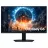 Монитор Samsung 27-дюймовый Odyssey G6 G60F, черный, IPS, 2560x1440, 350 Гц, G-Sync+FreeSync, 1 мс, GTG, 350 кд, HDR400, DP+HDMI, диагональ экрана: 27 дюймов, разрешение дисплея: 2560x1440 WQHD, тип панели: IPS, максимальная частота обновления: 350 Гц, время отклика: 1 мс (GtG)
