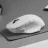 Mouse wireless Keychron Keychron M7 Wireless Mouse, DPI Range 100-26000, 650 IPS, Polling Rate 1000 Hz (2.4 GHz/Bluetooth/Wired mode), Battery 600 mAh, USB Type-C, White (mouse/мышь)