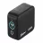 Încarcator VERBATIM USB Charger VERBATIM Mini GaN Charger with Display 100W, 3 output ports: 2 x USB-C PD up to 100W, 1 x USB-A QC 3.0 up to 30W, US plug with EU and UK adaptors, fireproof material, black