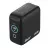 Încarcator VERBATIM USB Charger VERBATIM Mini GaN Charger with Display 140W, 4 output ports: 2 x USB-C PD up to 140W, 1 x USB-C PD up to 40W, 1 x USB-A QC 3.0 up to 30W, US plug with EU and UK adaptors, fireproof material, black