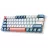 Игровая клавиатура Machenike Wired Machenike K500-B61 White 61 Key Mechanical Red Switch RGB Keyboard K500-B61 White