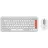 Комплект (клавиатура+мышь) LOGITECH POP Icon белого и оранжевого цвета LO 920-013263