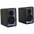 Колонка EDIFIER Edifier QR30 Desktop Active Speaker, 30W RMS, Audio inputs: 3.5mm AUX, USB-A, and Bluetooth5.4, Splendid light effects by TempoAbyss, Edifier ConneX app, black EDF.QR30_BK