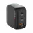 Încarcator VERBATIM USB Charger VERBATIM Mini GaN Charger with Display 65W, 3 output ports: 2 x USB-C PD up to 65W, 1 x USB-A QC 3.0 up to 20W, US plug with EU and UK adaptors, fireproof material, black