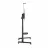Suport perete REFLECTA Display/TV Mobile Stand 100P-10060T black; 2 Shelves; 60-100";TV 120kg; Shelves each 5kg;+5°/-10° tilt.;Height Adjustm. by Crank
