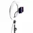 Trepied Proove Tripod cu Lampa Circulara Cellularline Selfie Ring Pro Multicolor RGB 10", Black