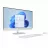 PC All-in-One HP HP AIO 27-cr0085ci White (27" FHD IPS Ryzen 5 7520U 2.8-4.3GHz, 16GB, 512GB, Wireless KB&MS, FreeDOS)