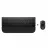 Kit (keyboard+mouse) HP Wireless Keyboard & Mouse HP 580C, Multi-device; Palm rest, 4000dpi, 5 (4 prog) buttons, 2.4GHz/BT, 1xAA/2xAAA, EN/RU, Black