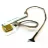 Cablu LVDS HP Шлейф матрицы для ноутбука HP (ProBook: 4520s, 4525s, 4720s), LED, connector for the web cam