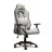 Игровое геймерское кресло TRUST Trust Gaming Chair GXT 723B Ruya Fabric Chair - Beige, breathable full fabric, 3D armrests, Class 4 gas lift, 90°-180° adjustable backrest, wooden frame, Including removable and adjustable lumbar and neck cushion, Durable double wheels, up to 195 cm,