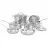 Cratita CUISINART Pot Set CUISINART Chefs Classic Stainless 7711G