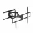 Suport perete GEMBIRD Wall Mount Gembird "WM-105ST-01" Black 50"-105", 75kg, VESA:up 900x600, Wall dist:78 ~ 644 mm