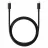 Cablu Samsung Type-C to Type-C Cable Xiaomi, Braided, 6A, 1M, Black