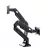 Diverse GEMBIRD Table/desk 2-display mounting "MA-DA2-03" Gembird (rotate,tilt,swivel),17”-32”,up to 10 kg,VESA:75x75,100x100