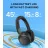 Наушники проводные с микрофоном EDIFIER Edifier W800BT SE black Wireless Over-Ear Headphones, Bluetooth V5.4, SBC, 40mm dynamic driver, up 45 hours playtime, Fast charge, USB-C (audio), Edifier Connect app, multipoint connection, foldable