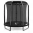 Trambulina THUNDER Trambulina de grădină pentru copii THUNDER INSIDE ELITE 4,5FT (140cm) Black