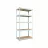 Raft Nex Raft metalic de depozitare Nex Budget 1800x600x400 mm, 5 rafturi MDF, galvanizat