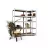 Raft Nex Raft metalic de depozitare Nex Budget 1800x600x400 mm, 5 rafturi MDF, galvanizat