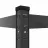 Raft Nex Raft metalic de depozitare Nex Budget 1800x400x400 mm, 5 rafturi MDF, antracit