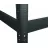 Raft Nex Raft metalic de depozitare Nex Budget 1800x400x400 mm, 5 rafturi MDF, antracit