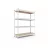 Raft Nex Raft metalic de depozitare Nex Titan 1800x1400x600 mm, 4 rafturi PAL, galvanizat