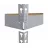Raft Nex Raft metalic de depozitare Nex Titan 1800x1200x600 mm, 4 rafturi PAL, galvanizat
