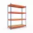 Raft Nex Raft metalic de depozitare Nex Titan 1800x1600x500 mm, 4 rafturi PAL, Blue/Orange