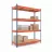 Raft Nex Raft metalic de depozitare Nex Titan 1800x1600x500 mm, 4 rafturi PAL, Blue/Orange
