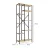 Стеллаж Nex Loft Raft metalic Nex Loft Cascade 1780x700x300 mm, 7 rafturi, PAL, Anthracite/ Oak Artisan